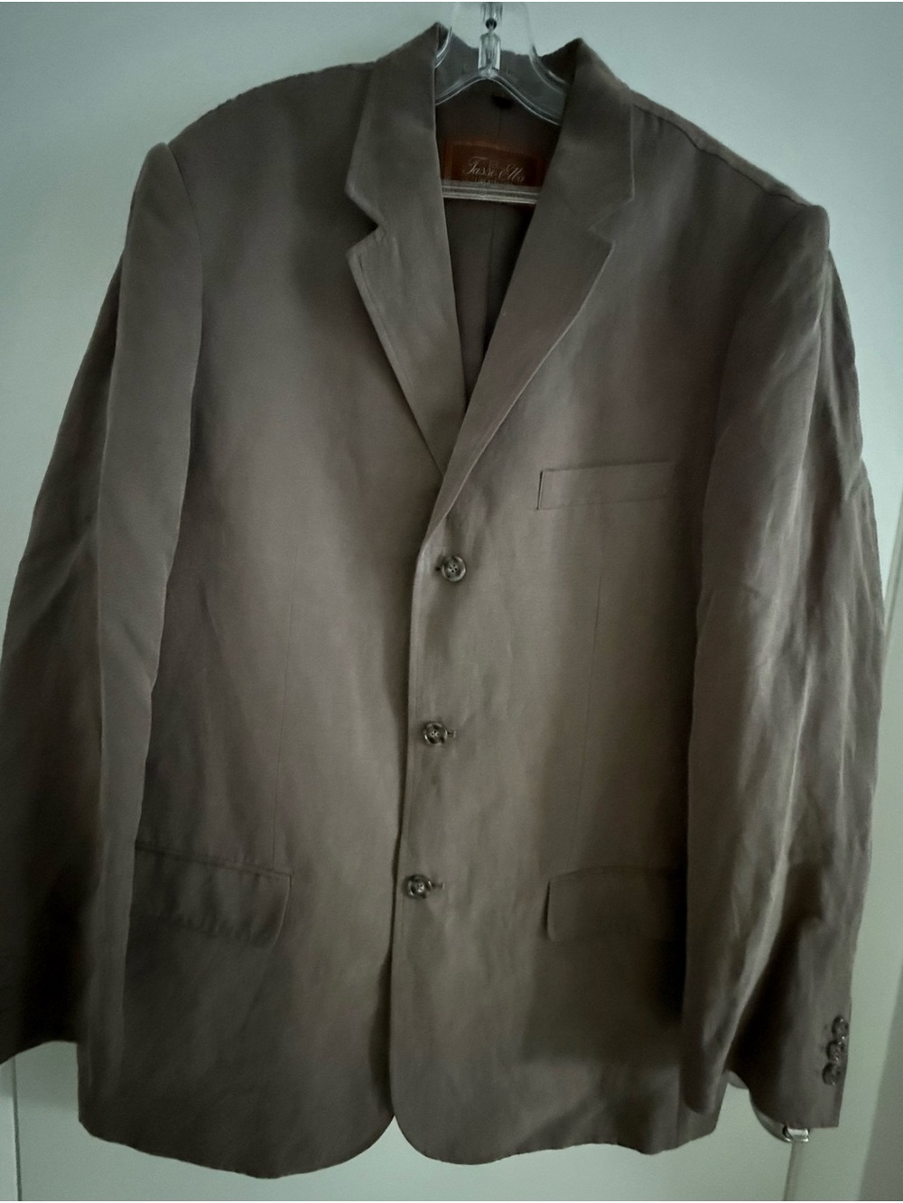 Tasso Elba Men's Brown Sport Coat Blazer